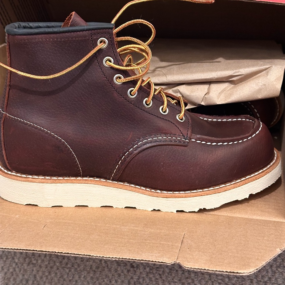 Classic Brown Leather Men's Boots